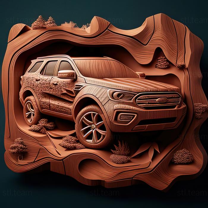 3D модель Форд Эверест (STL)